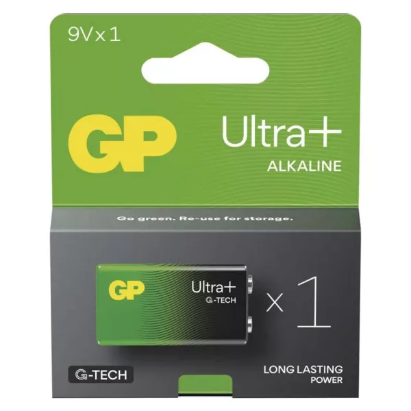 GP Pila Alcalina Ultra Plus 9V 1pz/blister