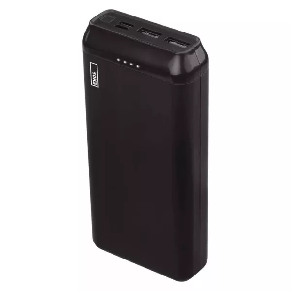 EMOS Powerbank ALPHA2 20, 20000 mAh, 10 W, nero