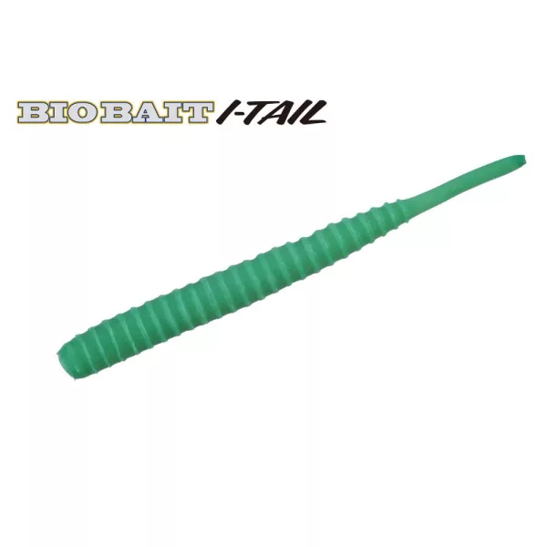 Major Craft BioBait I-Tail 4,5cm #007 Wanoku Green Plasztik Csali 8db