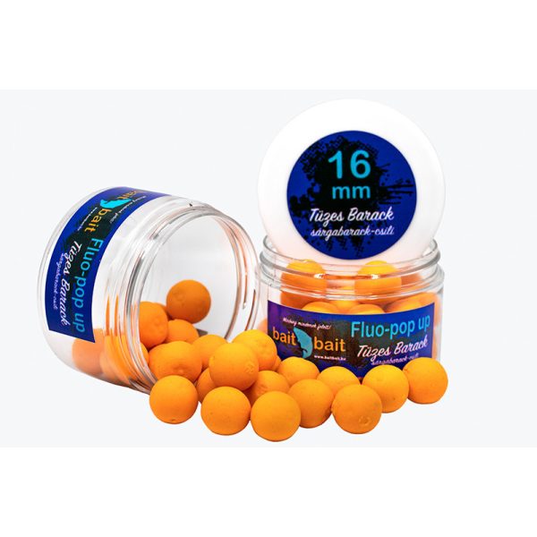 BaitBait Albicocca Ardente Fluo Pop Up 16mm 50g - pop up
