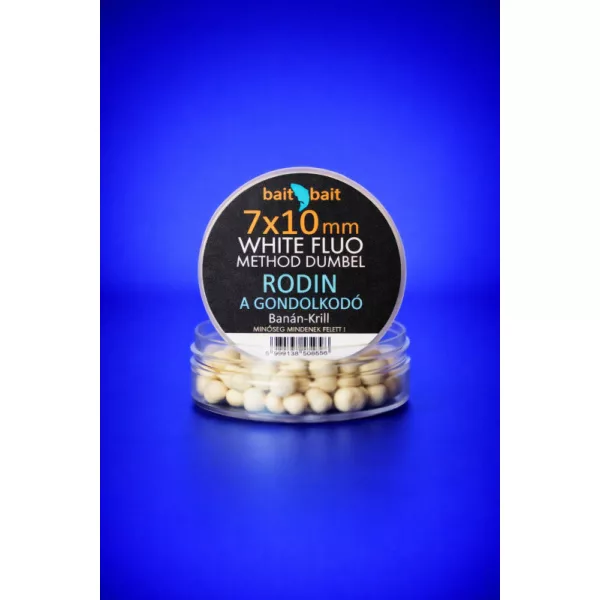 BaitBait Rodin 7x10mm Flou Method Dumbel White Wafter 20gr