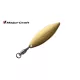 Major Craft Kantan Blade L #001 Gold Accessorio per esca artificiale 2pz
