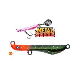 BlueBlue Metal Shalldus 8 4cm 8gr #12 Red Seaga Wobbler