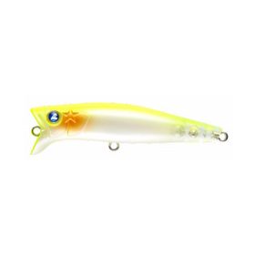   BlueBlue Gaboz 65 6,5cm 6gr #24 Chartreuse Back-Transparent Pearl Wobbler