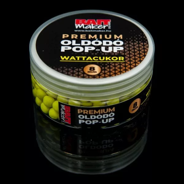 Bait Maker Premium 8mm Zucchero filato Solubile Pop Up 20gr