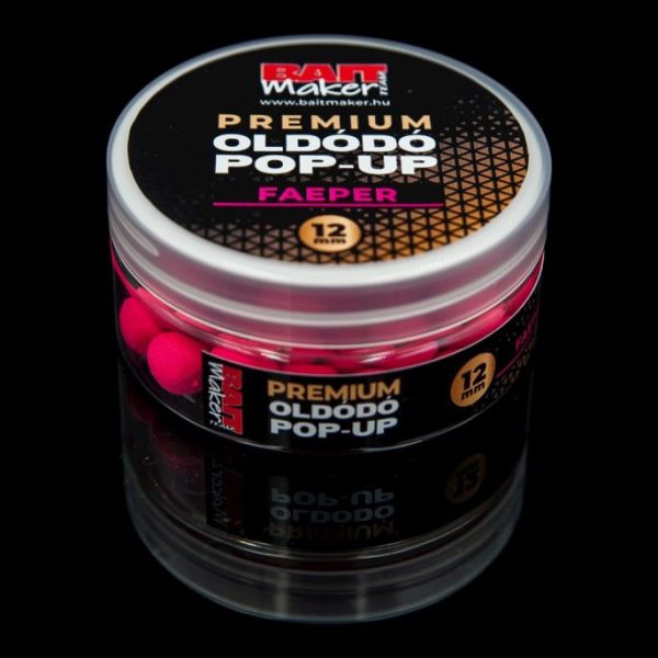 Bait Maker Premium 12mm Pop Up Solubile Fragola di Bosco 25gr
