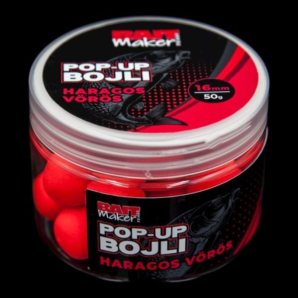Bait Maker 16mm Pop Up Rosso Intenso 50gr