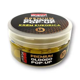 Bait Maker Krém Kukorica 12mm Premium Soluble Pop Up 25 gr