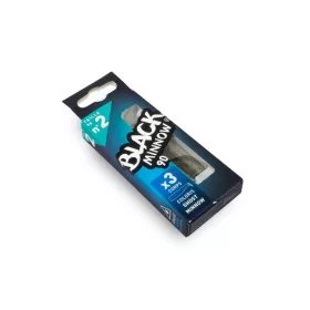   FIIISH 3pz corpo Black Minnow da 90mm - colore Ghost Minnow Esche artificiali in plastica