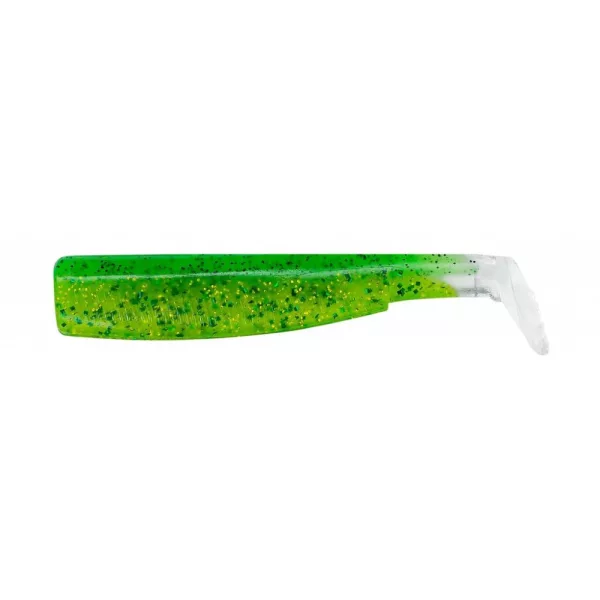 FIIISH 3 pezzi corpo Black Minnow da 120mm - colore Chartreuse Esca artificiale in plastica