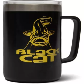 Black Cat 380ml Tazza termica in acciaio inossidabile