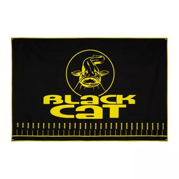 Black Cat Mega Cat Mat Tappeto per Siluro 200x300cm