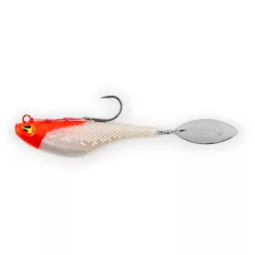   Black Cat Mad Flash Spin Tail Red Head 14cm 82gr Esca artificiale