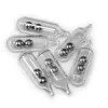 Black Cat Glass Rattle 6mm Sonaglio per esche artificiali 6 pezzi