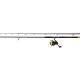 Black Cat Hard Core Combo Bank Rod 3,00m 600gr Canna da pesca al siluro in 2 pezzi con mulinello Black Passion FD 80 e Filo