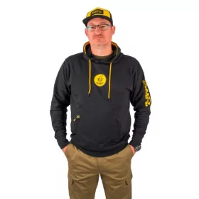 Black Cat Black Hoody Felpa con cappuccio 2XL