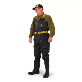 Black Cat Booted Waders Stivali con pettorina 44