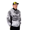 Black Cat Sun Jersey Maglietta a maniche lunghe con cappuccio L