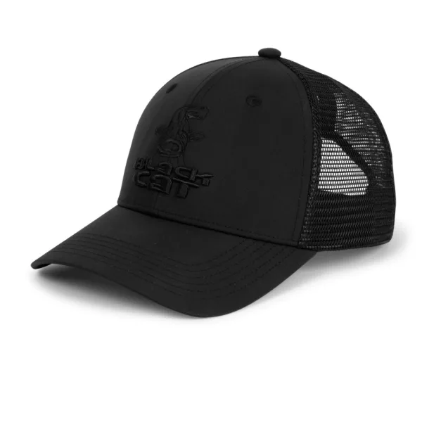 Black Cat Black Tucker Cap Berretto da Baseball