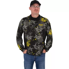 Black Cat Performance Sun Top Hosszú Ujjú UV Póló S