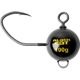 Black Cat Mega Fireball Black DG 6/0 100gr Testa Jig