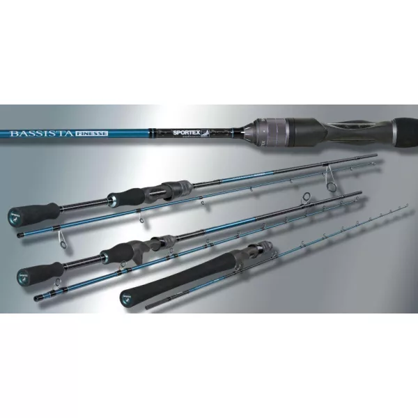 Sportex Bassista Jerk Cast 2,05m 120gr Canna da Casting in 2 Pezzi