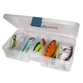   Sakura SK-80L scatola per accessori / scatola per esche artificiali / 21,4 x 11,8 x 4,5 / colore trasparente