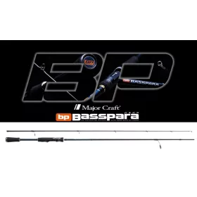   Canna da Spinning Major Craft Basspara BXS-662M R,Fast 1,98m 5,2-14gr 2 Pezzi
