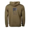 Nash Make It Happen Hoody Fish Logo Green Felpa con cappuccio Verde XXL