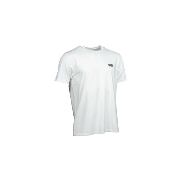 Nash Make It Happen Carp Logo T Shirt Ecru Póló L