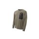 Nash Zero Tolerance ZT HD Long Sleeve Zöld Hosszú Ujjú Póló M