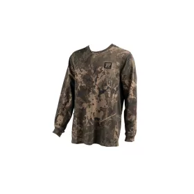   Nash ZT Lite Luxe Long Sleeve T Shirt Camo Hosszú Ujjú Póló 2XL