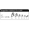 Sportex Catapult CS-4 Carp 3,66m 3,00lbs Canna da Carpfishing in 2 pezzi