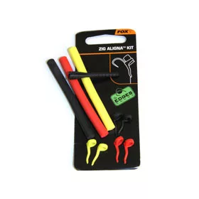   Fox EDGES™ Zig Aligna™ - Kit (red/yellow/black) Adattatore per girare l'amo