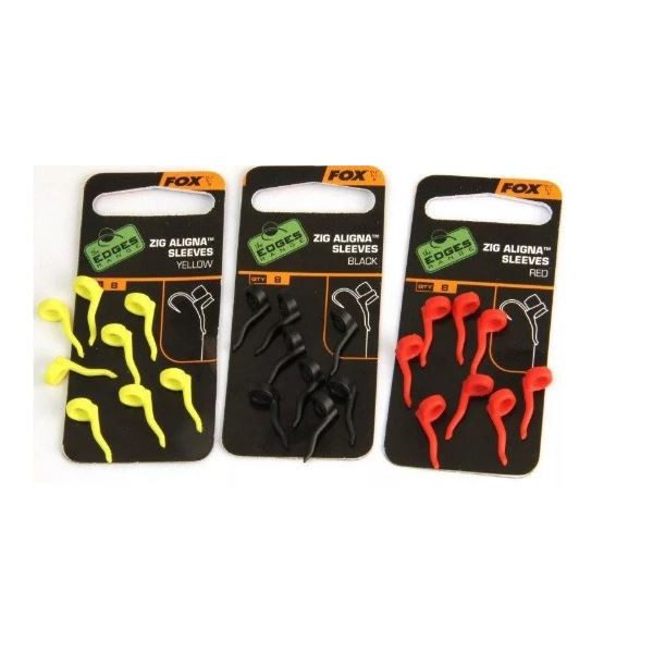 Fox EDGES™ Zig Aligna™ - Zig Aligna Sleeve - Giallo Raddrizzatore di amo