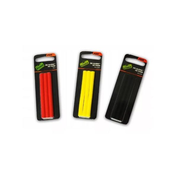 Fox EDGES™ Zig Aligna™ - Zig Aligna Foam - Black Adattatore per girare l'amo