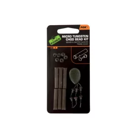  Fox EDGES™ Micro Chod Bead Kit - Trans Khaki Kit di perline in gomma
