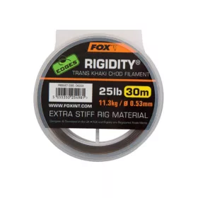 Fox EDGES™ Rigidity® - Trans Khaki 30lb/0.57mm Montatura