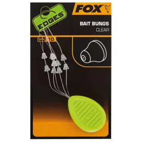Fox EDGES™ Bait Bungs Clear Stopper per esche