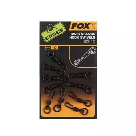 Fox Edges Kwik Change Hook Swivels Girella 10x10