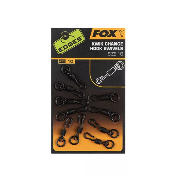 Fox Edges Kwik Change Hook Swivels Girella 10x10