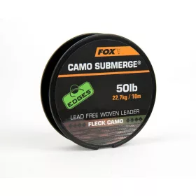   Fox EDGES™ Submerge Camo Leader Submerge Fleck Camo 50lb - 10m Trecciato