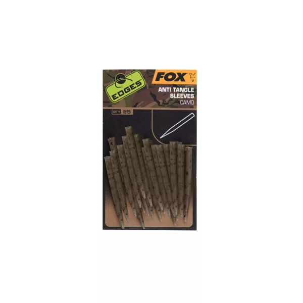 Fox EDGES™ Camo Anti Tangle Sleeves x25 Anti-Groviglio
