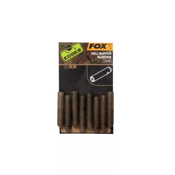 Fox EDGES™ Camo Heli Buffer Beads x 8 Perline in Gomma