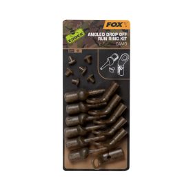 Fox EDGES™ Camo Angled Drop Off Run Ring Kit Clip Piombo