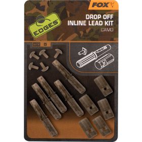 Fox Camo Inline Lead Drop Off Kits Kit x5 Clip piombo