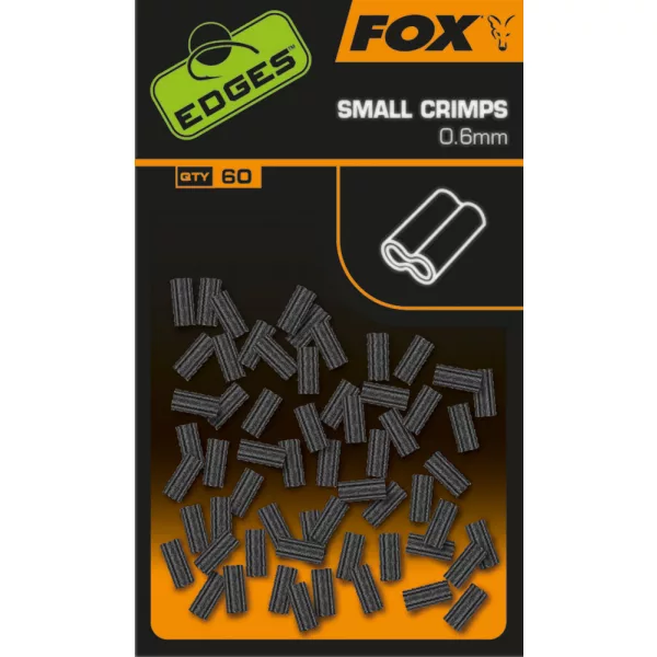 Fox Edges Piccolo Tubo a Crimpare 0,6mm 60pz