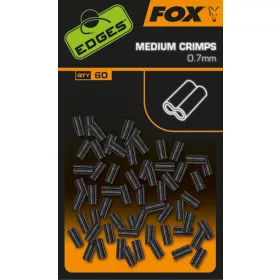 Fox Edges Medio Tubo a Crimpare 0,7mm 60pz