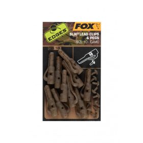 Fox Edges Camo 10 Clip per Piombo 10pz