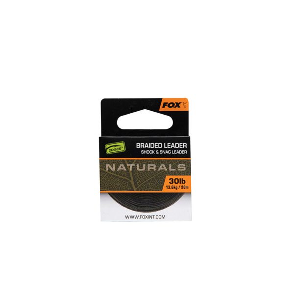 Fox Edges Naturals Treccia per Terminale 22,7kg 20m
